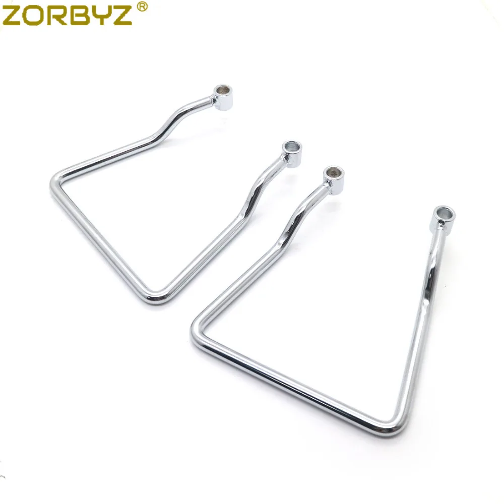 Кронштейн для крепления сумки ZORBYZ Chrome 9 5 см Honda vlshadow x 600 1990 1996| |