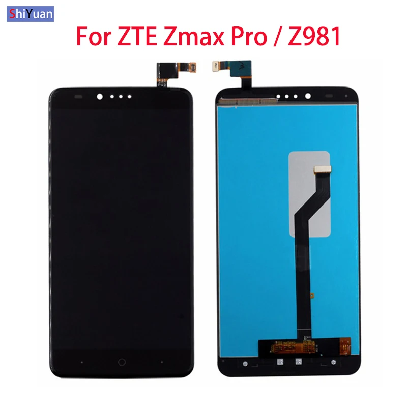 Дисплей для ZTE Zmax Pro Z981 ЖК-дисплей сенсорный экран дигитайзер стекло в сборе