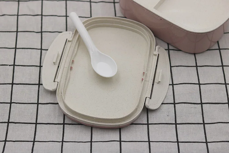Cokytoop дизайн Bento Box пищевые пластиковые контейнеры для хранения еды Ланч-бокс для детей с ручкой Рождественский подарок