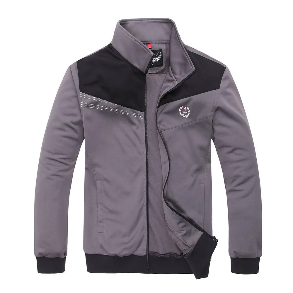 The trend of long-sleeved men's baseball uniform collar sweater thin section college sports wholesale wind | Мужская одежда