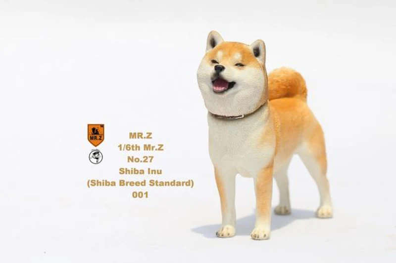 Коллекция 1/6, аксессуары для фигурок, Мр. З, модель животного, MRZ027-003, японский Шиба ину, с двойной головкой, лепим, модель для коллекции