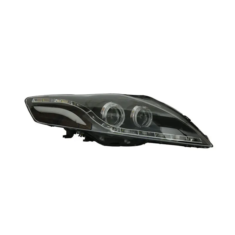 No light bulb Автомобильный Стильный чехол на голову для Ford Mondeo 2007-2012 фара для фар DRL вариант ангельские глазки Биксеноновые линзы ближнего света - Цвет: No light bulb