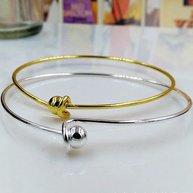 

wholesales 20pcs/lot Newest Women Fashion Metal Alloy Charms fine Bracelets Bangles without charms For DIY