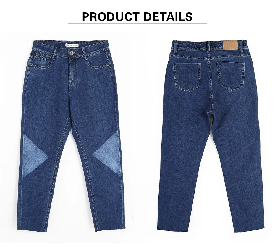 LEIJIJEANS, новое поступление, весенние, размера плюс, модные, градиентные цвета, отбеленные, средняя талия, длина по щиколотку, повседневные женские джинсы-шаровары