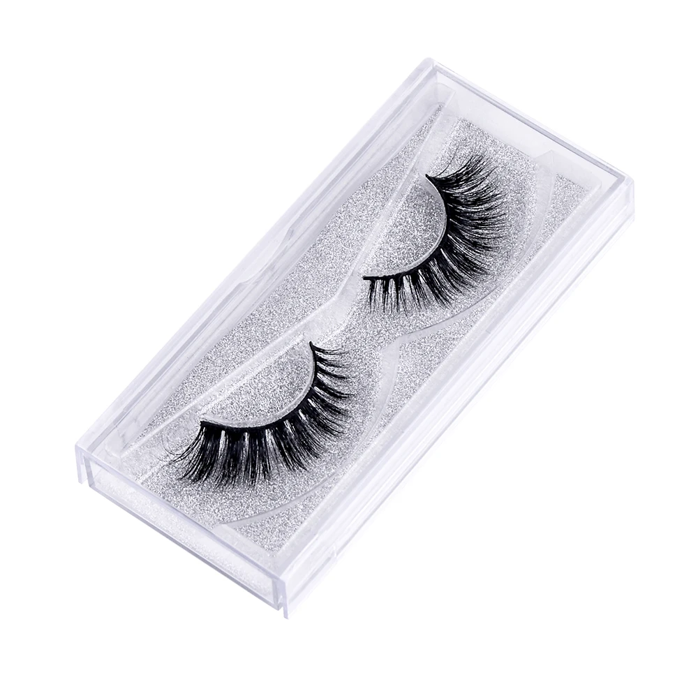 Блестящие 3D ресницы для строительства накладные длинная полоса 100% ручной работы