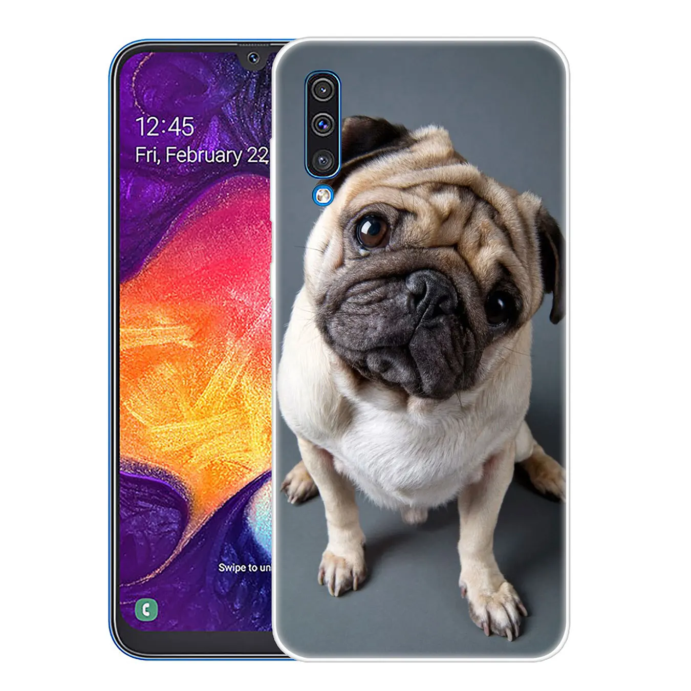 4 Lavaza Мопс видел вещи собака ездить Бабочка Арт Жесткий Чехол для samsung Galaxy A70 A60 A50 A40 A30 A20 A10 M10 M20 M30 M40 A20e - Цвет: 4