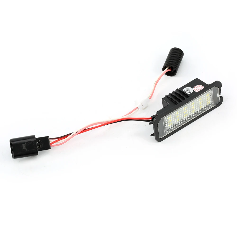 2 шт 12 V светодиодный номерной знак света лампы для VW MK5 GTI MK6 Golf 4 5 Glof В Ассортименте 6 цветов Подсветка регистрационного номера внешние аксессуары