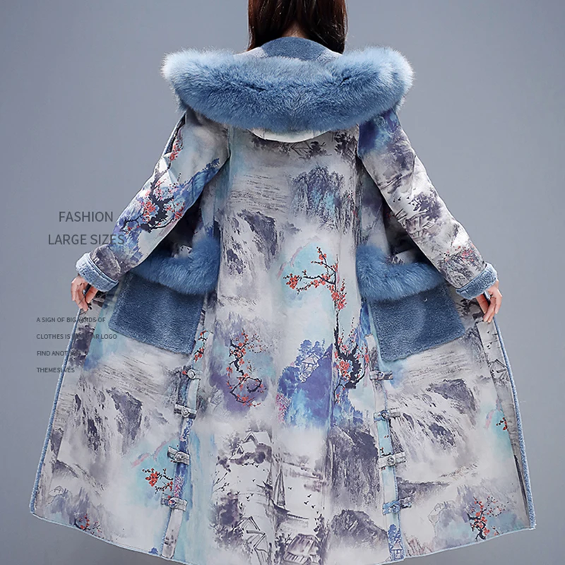 2019 зимние женские новые длинные свободные из искусственного меха большого