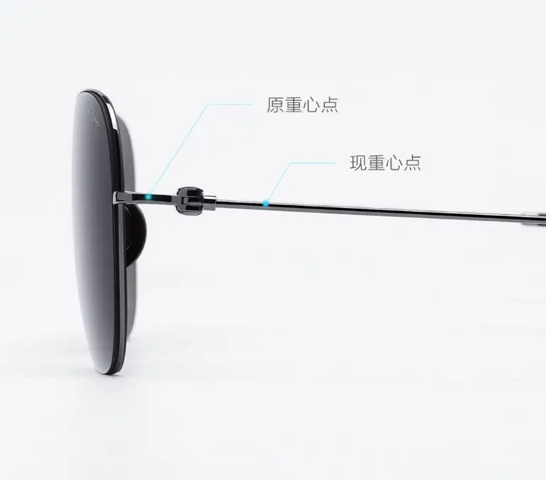 Xiaomi Mijia Кастомизация TS нейлон поляризованные солнцезащитные очки ультра-тонкий легкий предназначен для путешествий на открытом воздухе