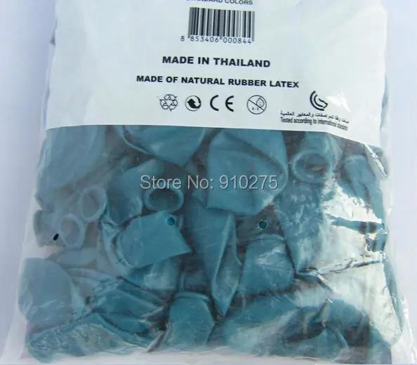 100 упаковка 10 &quotбирюзовые латексные воздушные шары для детского душа день