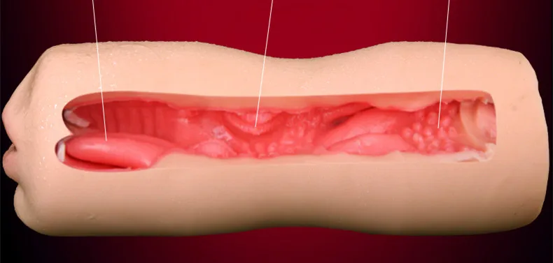 Реальный рот с зубами Мужской мастурбатор оральный секс опыт игрушки для