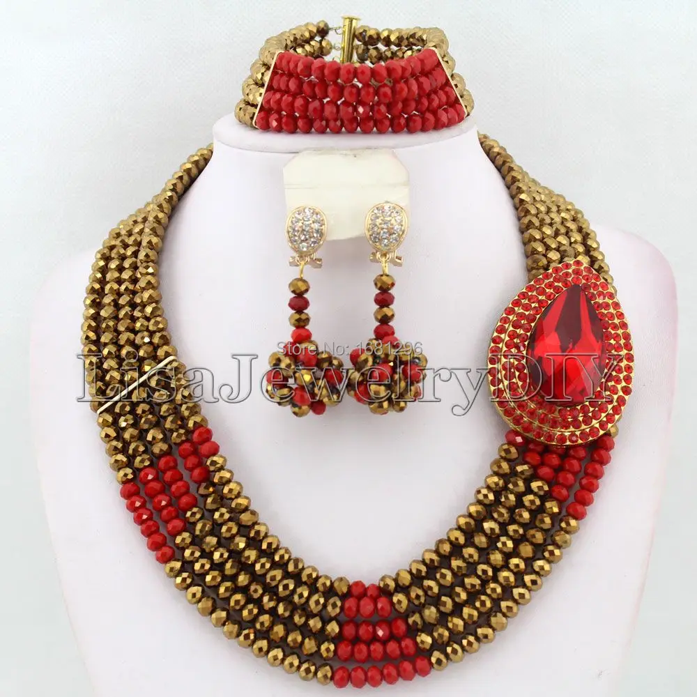 

Ювелирные наборы из бисера HD0824 для африканвечерние