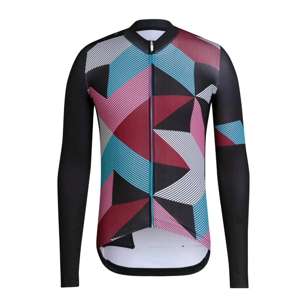 

High quality race fit Cycling Jersey normal long sleeve cycling Clothing Road MTB Thin fabric bicycle jerseys Real photos