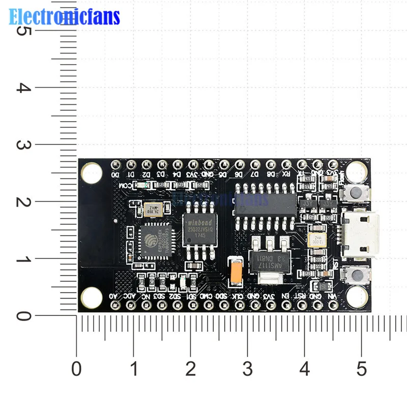Для WeMos D1 NodeMcu V3 CH340 CH340G ESP8266 беспроводная Интернет макетная плата модуль 32M Flash для