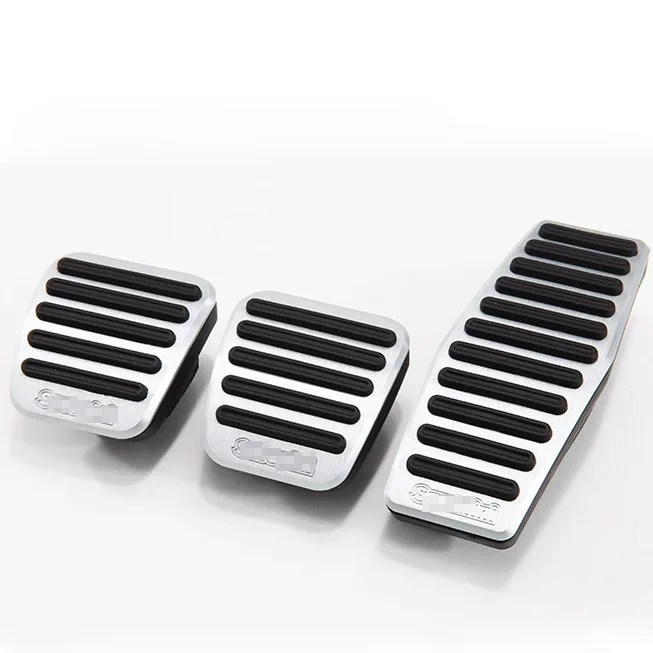4 шт. алюминиевые Нескользящие подставки для ног Buick Excelle 2010 2014 MT|brake pedal cover|pedal