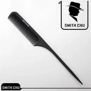 Высококачественные термостойкие гребни для волос из черного углеродного волокна 23 см, антистатические