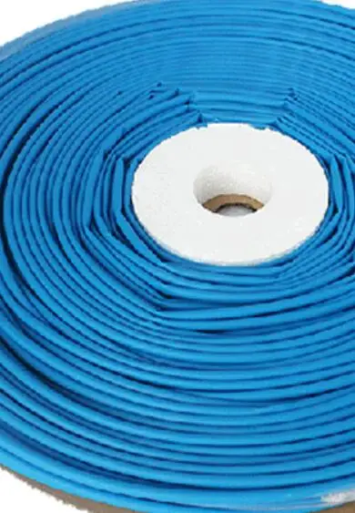 Blue 100 м/рулон 7 мм термоусадочная трубка изоляционный кожух - Цвет: Blue
