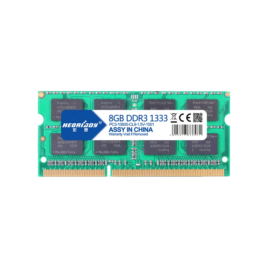 Ноутбук HEORIADY DDR3 8 Гб 1333 МГц Память ОЗУ память для ноутбука sodimm|Оперативная память|