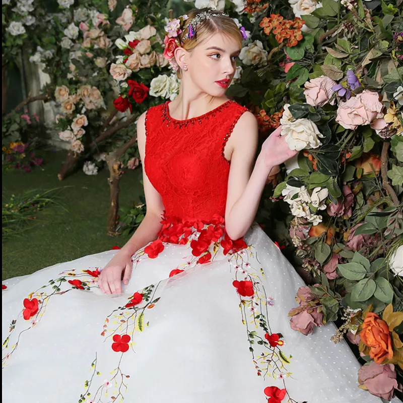 Sweet Quinceanera Dresses 2019 Charming Flowers Appliques Ball Gown 16 Debutante Gowns Hot Sale Vestidos De 15 Anos | Свадьбы и