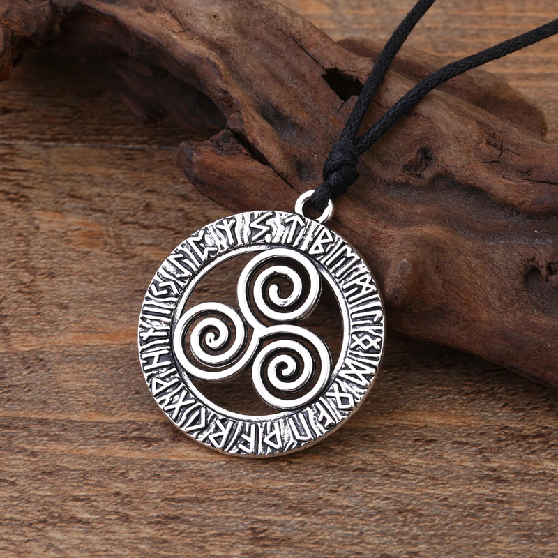 Teamer ожерелье из супернатурального талисмана винтажное с полым кулоном и тройной