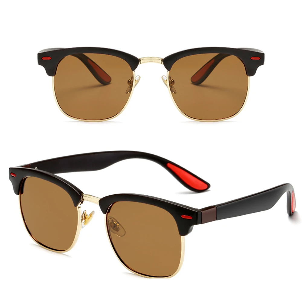 Классические солнечные очки в европейском и американском стиле ретро с коротким