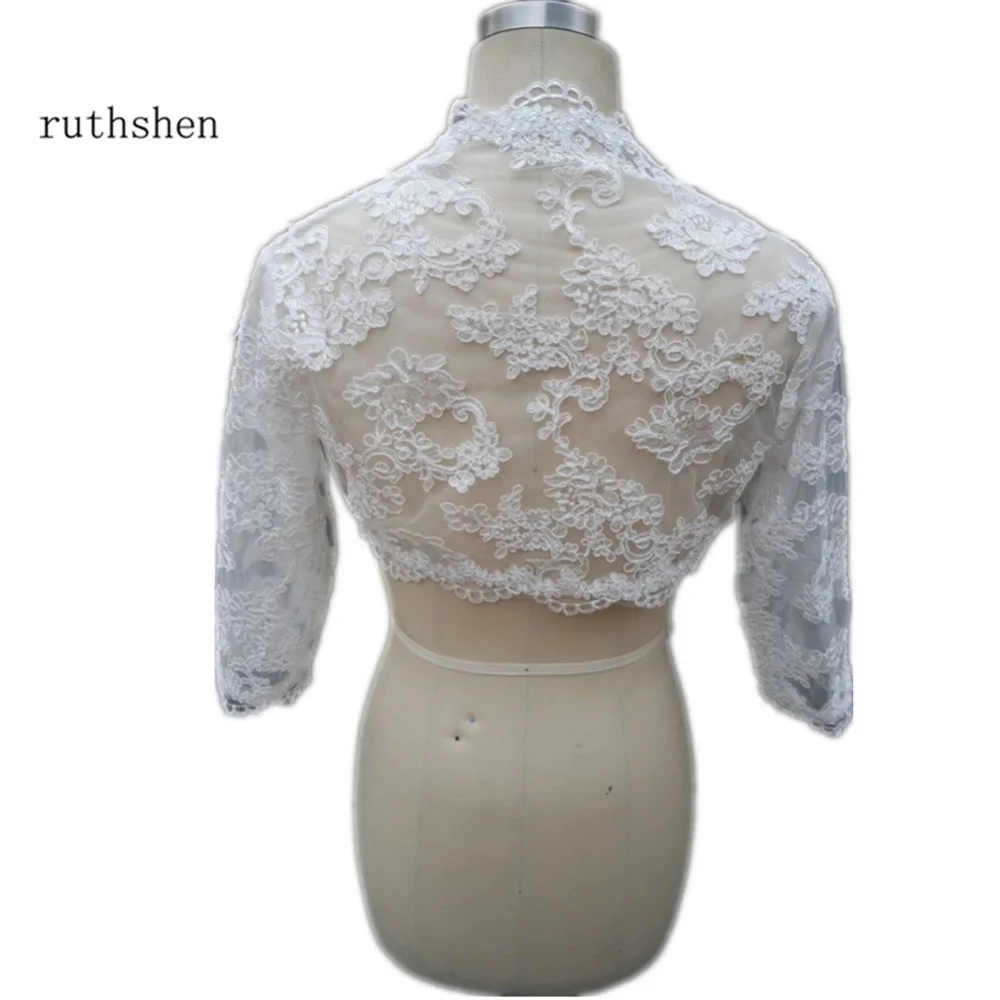 Горячая Распродажа высококачественные кружевные свадебные платья с рукавами 3/4