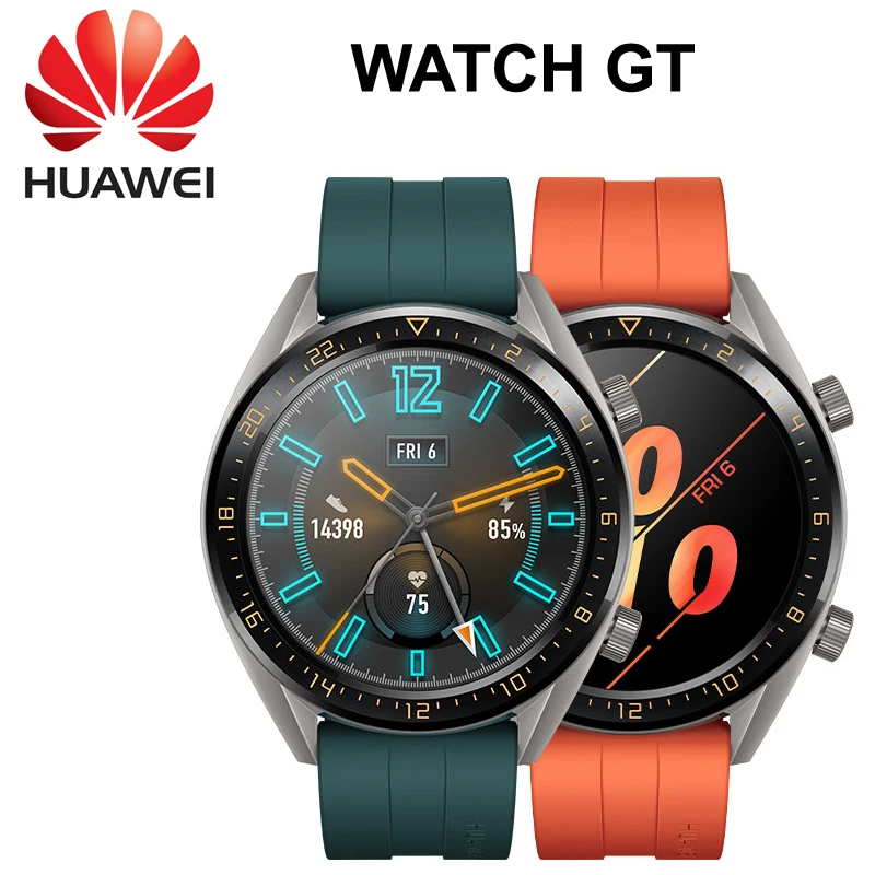 Уличные Смарт часы Huawei серии GT 2019 новинка спортивный тренер долгий срок службы