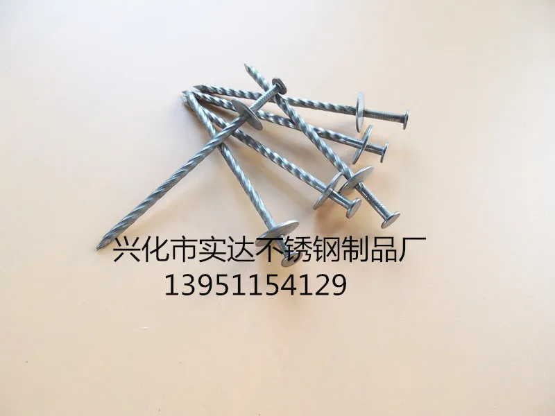 

Stainless Steel Screw Floor Nails/2.6"*3mm