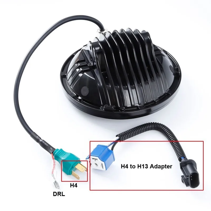 Фары светодиодные FADUIES 2 шт. лампы для Jeep Wrangler JK CJ LJ Hummer H1 H2 7 дюймов 75 Вт ДХО|h2 led|led
