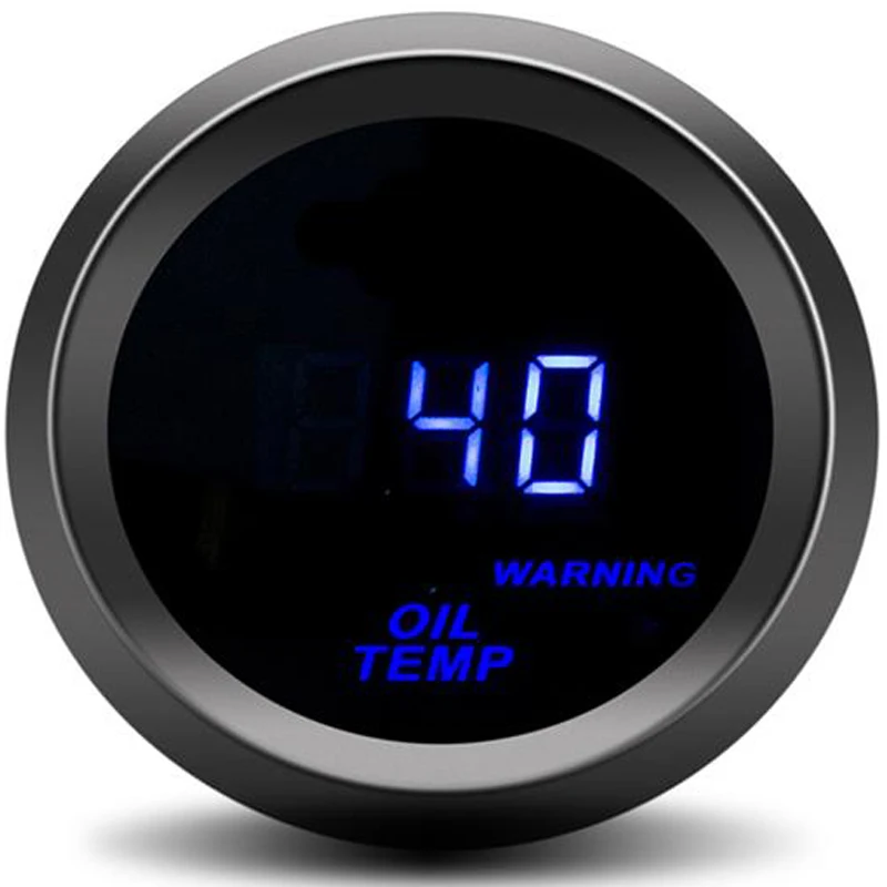 52mm Car Digital Turbo Boost Gauge PSI BAR Water Temp Oil Temp Oil Pressure Gauge Voltmeter Tachometer Rpm gauges Air Fuel Ratio