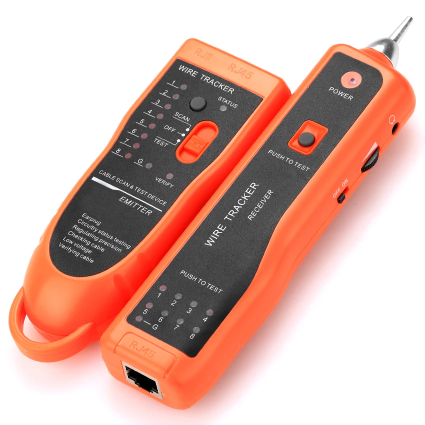 UTP STP Cat5 Cat6 RJ45 линейный Finder телефонный провод трекер Tracer диагностический тон набор