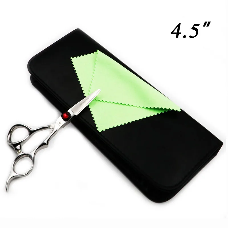 4.5 inch 4,5 ''/5''/5,5 ''/6'' Профессиональные Парикмахерские ножницы парикмахер набор ножниц для стрижки волос с сумкой высокого качества - Цвет: 4.5 inch