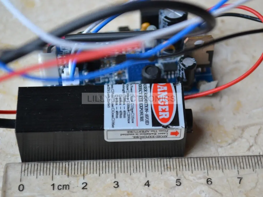 Синий/фиолетовый лазерный точечный модуль TTL 10 мВт 405 нм|ttl module|ttl laser modulettl |