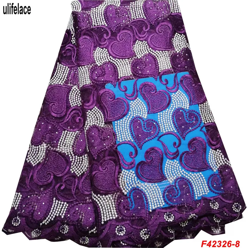 Кружевная ткань из бисера в африканском стиле кружевная тюля нигерийском 2019