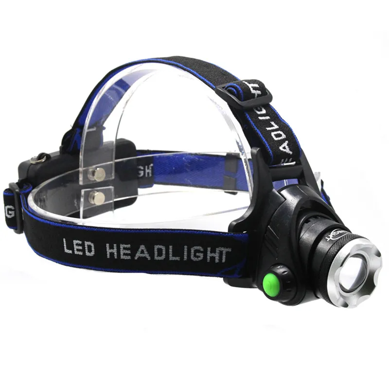 Jeanight LED фара CREE L2 светодиодные фары Перезаряжаемые Факел Увеличить 18650 Фары для