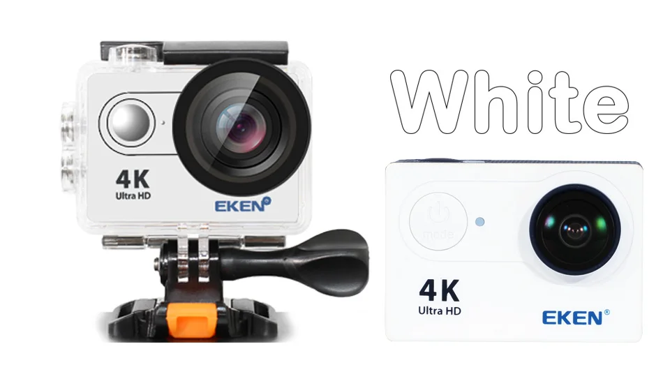 EKEN H9R/H9 Экшн-камера для подводной съемки, водонепроницаемая, Ultra HD, 4 K/25fps, Wi-Fi, 2,0 дюймов, 170D, камера для записи на шлем, Спортивная камера