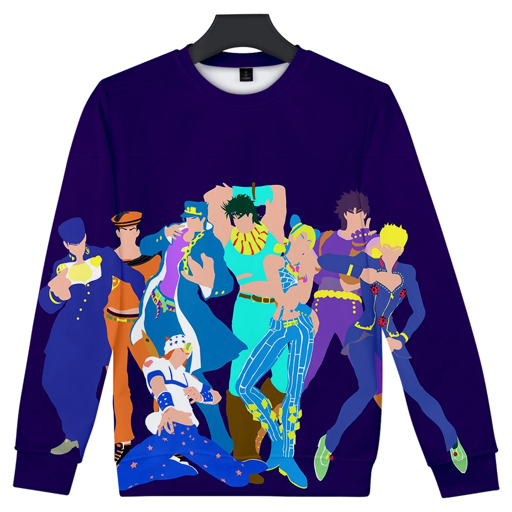 Lucky Friday Jojo Wikia Nieuwste модель мультфильм 3d Футболка Мужская Япония Горячая аниме Harajuku
