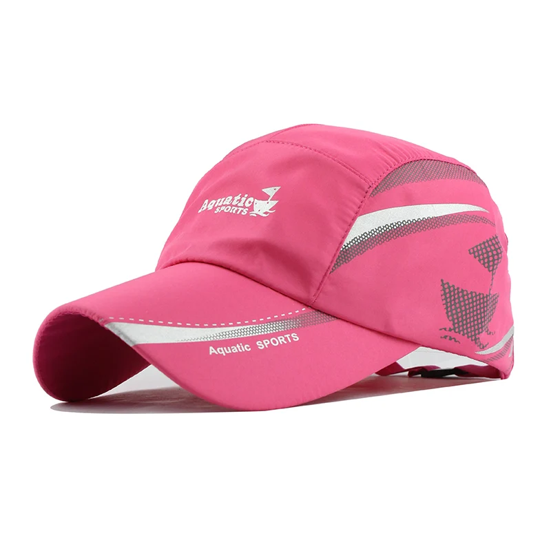 [FLB] унисекс бейсболки летние Snapback дышащие мотоциклетные женские облегающие быстросохнущие мужские wo мужские шляпы для кемпинга F231 - Цвет: F231 Sport Rose