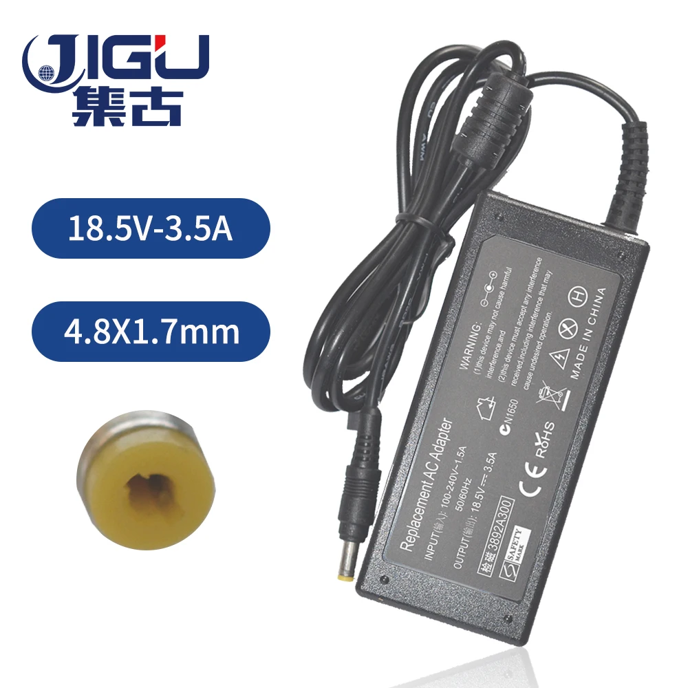 JIGU 18 5 V 3.5A Замена для HP G3000 серии 500 520 G3050EA 239427 001 002 ноутбук AC зарядное устройство