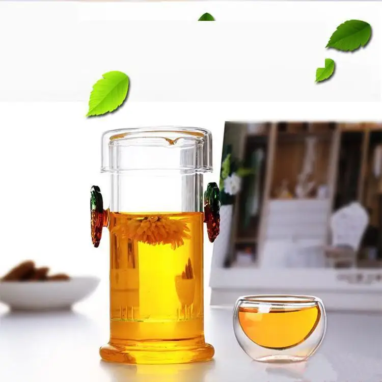 Мини-чайник с фильтром 200 мл термостойкая чашка кунг-фу для горячей воды