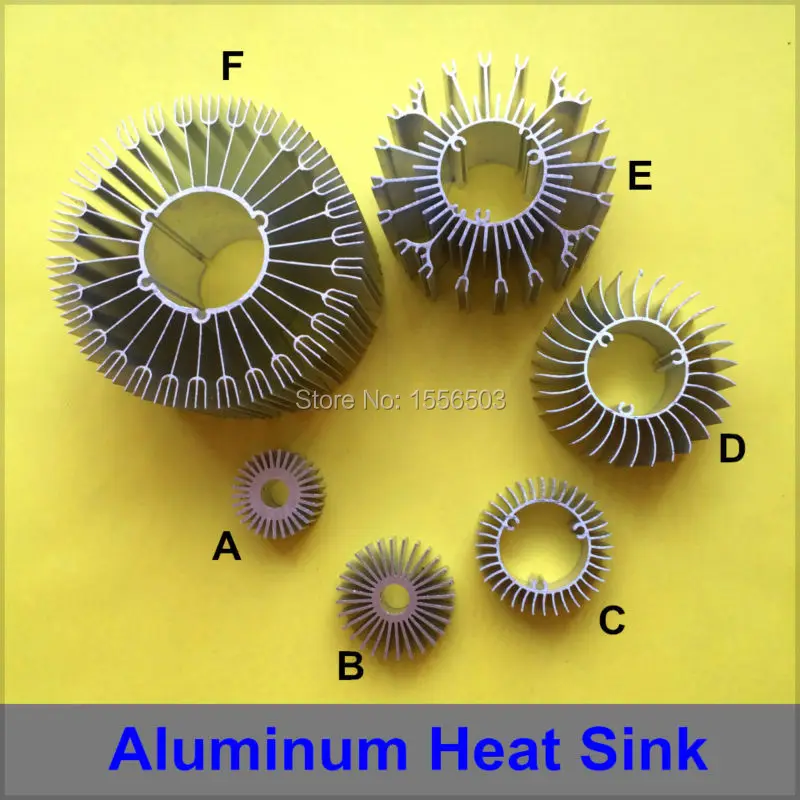 Светодиодный радиатор высокой мощности алюминиевый 2X излучающее основание