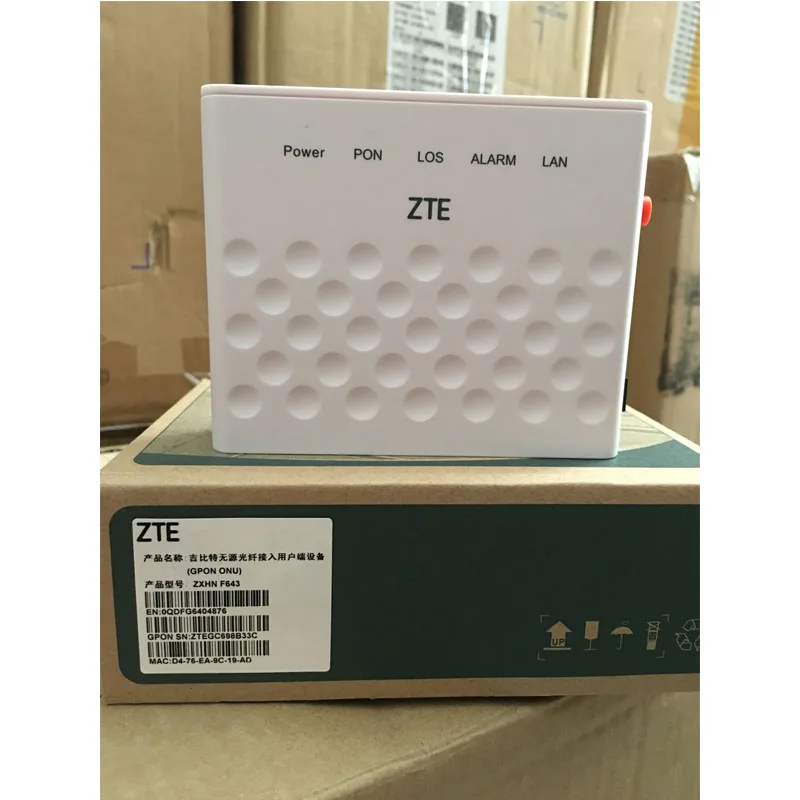 ZTE F601 ONT ONU GPON модем FTTH opticl line termical EchoLife GE gpon терминал f601 интерфейс английский