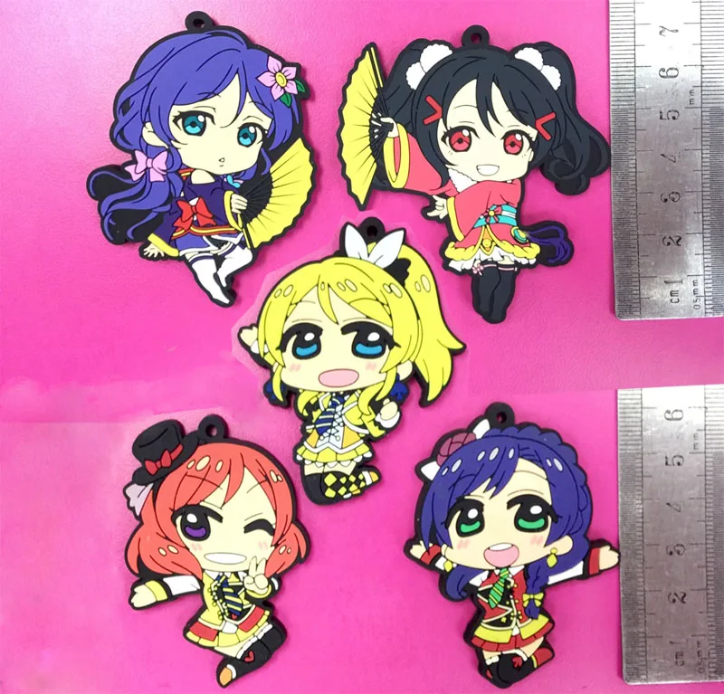 5 шт. аниме LoveLive фигурки love live! Школьная Униформа проекта Idol Maki Nozomi kotory фигурка