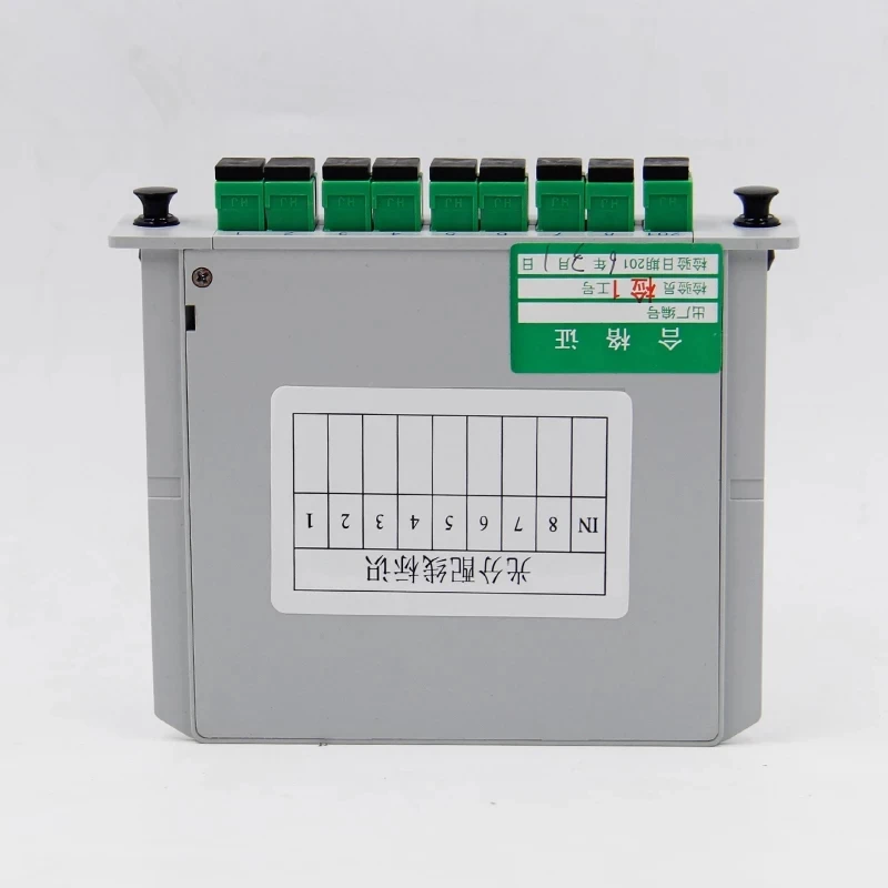 5 шт. 1x8 волоконно-оптический распределитель LGX в коробке GEPON FTTH SM SC/APC 1*8 ПЛК