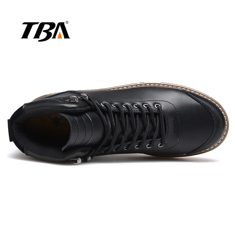 TBA Новый Походные Ботинки Мужчины Осенью И Зимой Прогулки Водонепроницаемый Кожа
