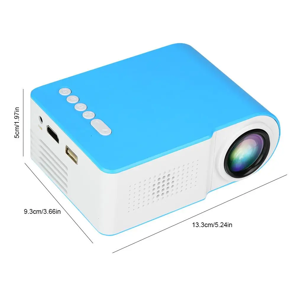 Мини HD 1080P HDMI домашний кинотеатр TFT lcd умный проектор домашний медиаплеер с пультом дистанционного управления EU US UK AU Plug