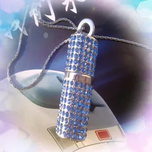 Модное Хрустальное ювелирное ожерелье 100% настоящий Флешка 3 0 Usb флеш накопитель