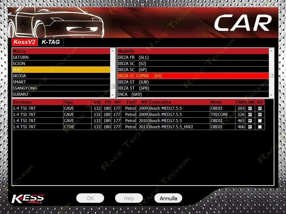 KESS V2.47 для ЕС V2 V5.017 5 017 красный PCB Чип ECU Инструмент настройки 2 47 неограниченное