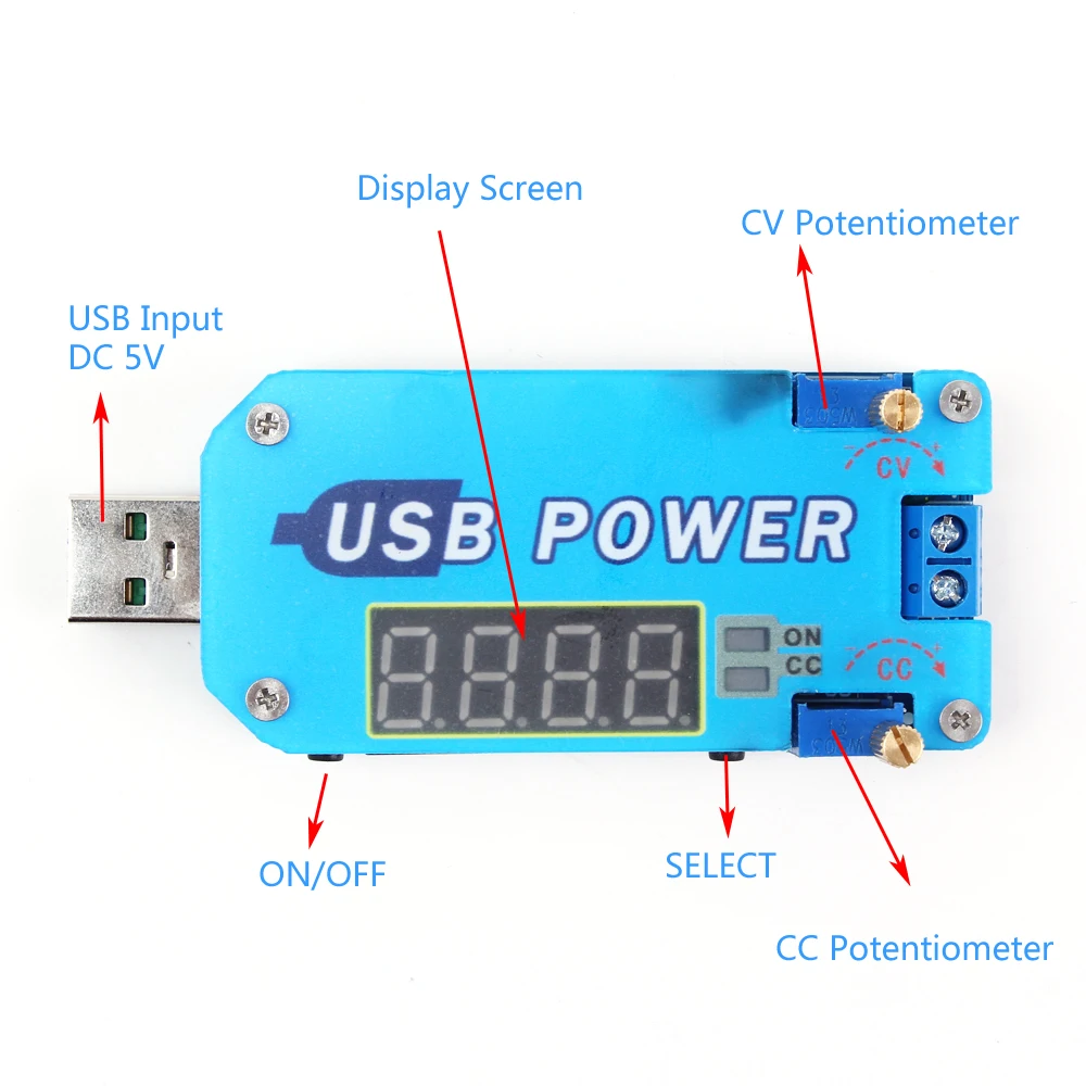 DC повышающий понижающий преобразователь напряжения Регулируемый модуль питания