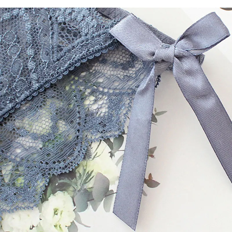 2019 New Fashion Sex Women Lace Transparent Panties Sexy Hollow Out Briefs Underwear Female Lingerie Cotton Crotch Underpant |